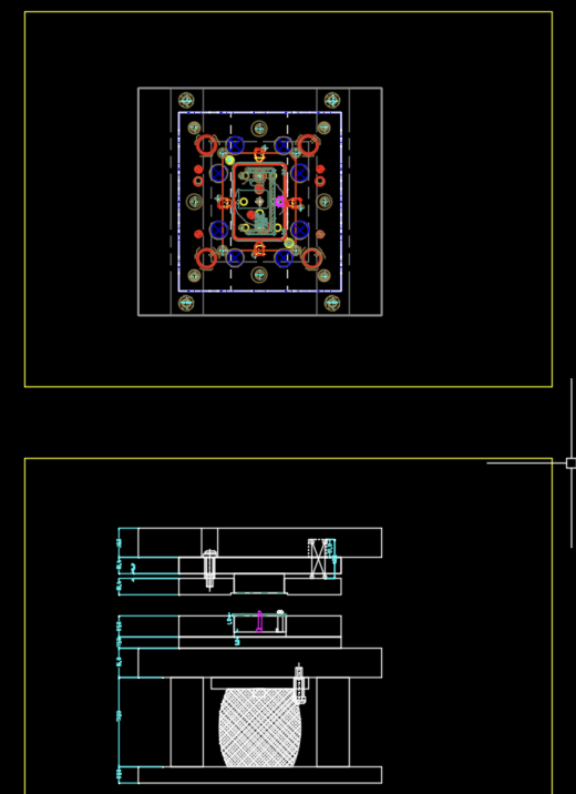 不锈钢电池保持压盖四周侧切模具设计缩略图